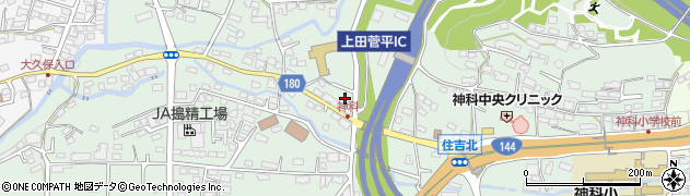長野県上田市住吉699-1周辺の地図