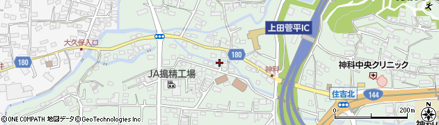 長野県上田市住吉555-20周辺の地図