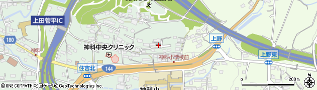 長野県上田市住吉451周辺の地図