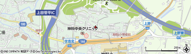 長野県上田市住吉435周辺の地図