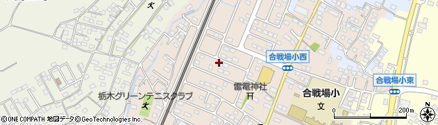 栃木県栃木市都賀町合戦場437周辺の地図