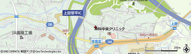 長野県上田市住吉524周辺の地図