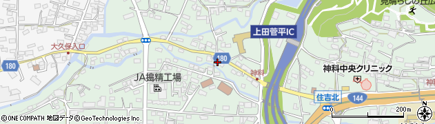 長野県上田市住吉694周辺の地図