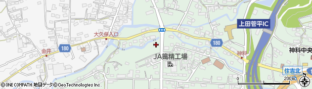 長野県上田市住吉602周辺の地図