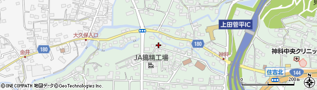長野県上田市住吉555-12周辺の地図