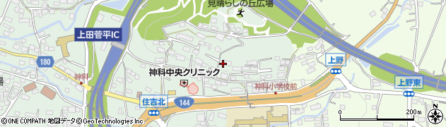 長野県上田市住吉438周辺の地図