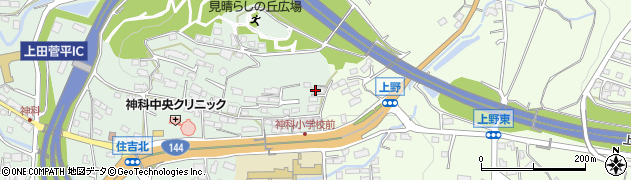 長野県上田市住吉462周辺の地図