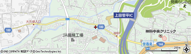 長野県上田市住吉683周辺の地図