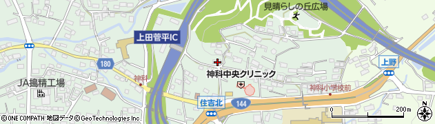 長野県上田市住吉403周辺の地図