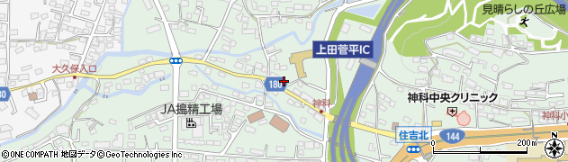 長野県上田市住吉700周辺の地図