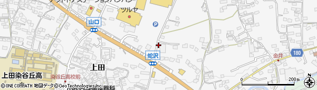 長野県上田市上田（東丘）周辺の地図