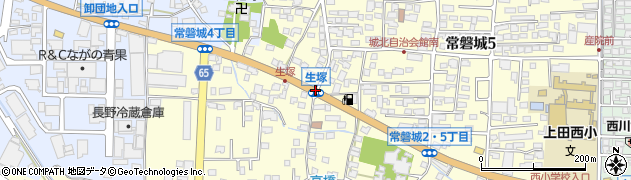 常磐城４周辺の地図