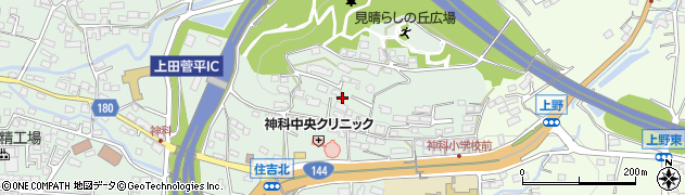 長野県上田市住吉428周辺の地図