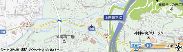 長野県上田市住吉691周辺の地図