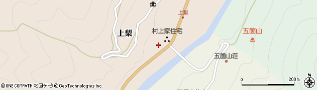 富山県南砺市上梨742周辺の地図