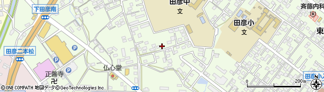 茨城県ひたちなか市田彦836周辺の地図