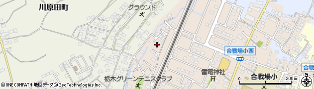 栃木県栃木市都賀町合戦場417周辺の地図