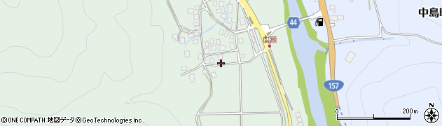 石川県白山市広瀬町ニ224周辺の地図