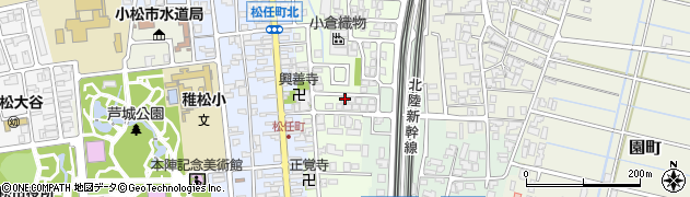 石川県小松市新町78周辺の地図