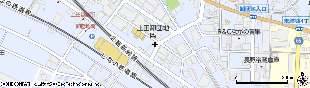 八十二銀行上田卸団地 ＡＴＭ周辺の地図