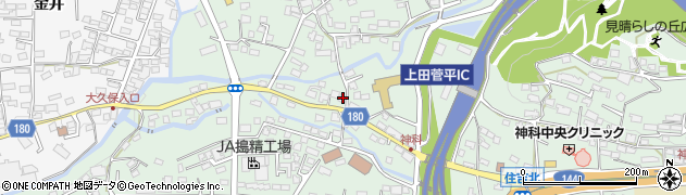 長野県上田市住吉688周辺の地図