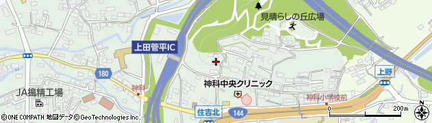 長野県上田市住吉404-2周辺の地図