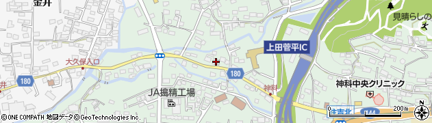 長野県上田市住吉685周辺の地図