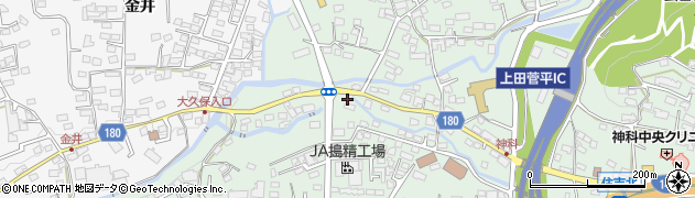 長野県上田市住吉556周辺の地図