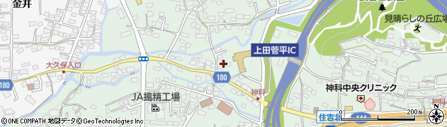 長野県上田市住吉689周辺の地図