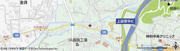 長野県上田市住吉676周辺の地図