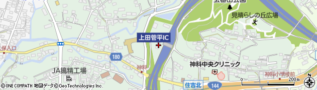 長野県上田市住吉709周辺の地図