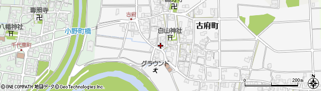 石川県小松市古府町ヌ58周辺の地図