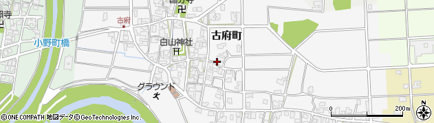 石川県小松市古府町ヌ242周辺の地図