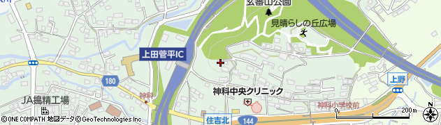 長野県上田市住吉408周辺の地図