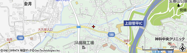 長野県上田市住吉670周辺の地図