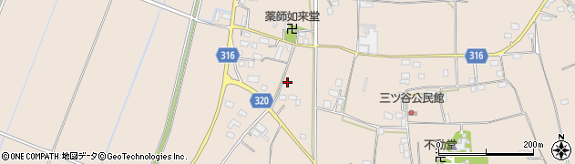 栃木県真岡市中周辺の地図