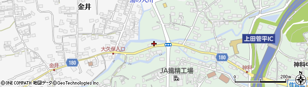 長野県上田市住吉662-1周辺の地図