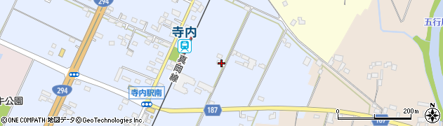 栃木県真岡市寺内1330周辺の地図