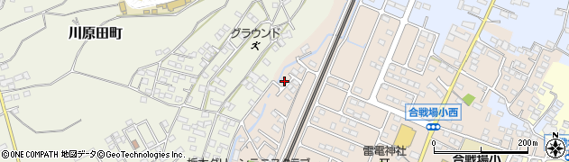 栃木県栃木市都賀町合戦場414周辺の地図