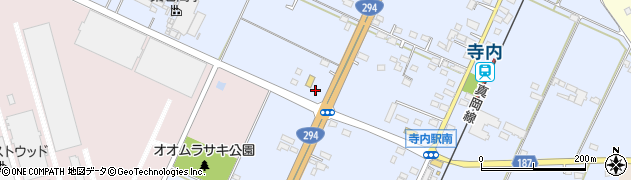 栃木県真岡市寺内1241周辺の地図