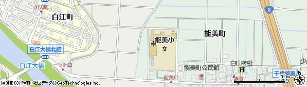 石川県小松市能美町ソ51周辺の地図