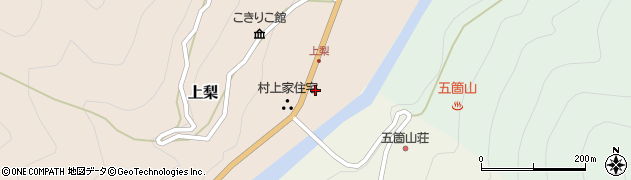富山県南砺市上梨583周辺の地図