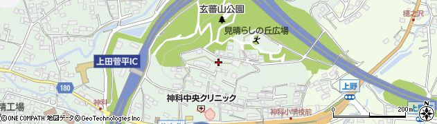 長野県上田市住吉431周辺の地図