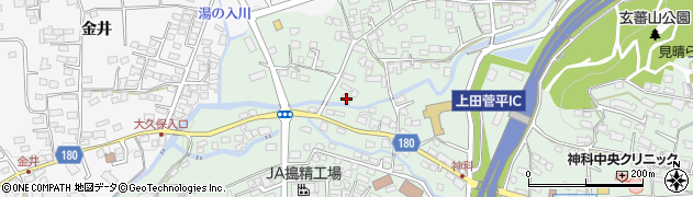長野県上田市住吉1118周辺の地図