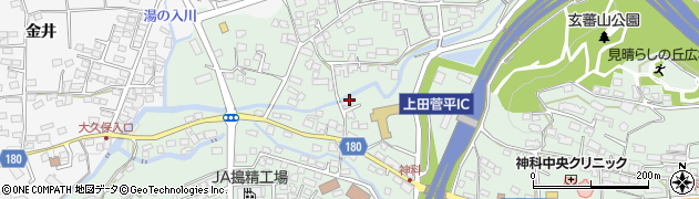 長野県上田市住吉701-10周辺の地図