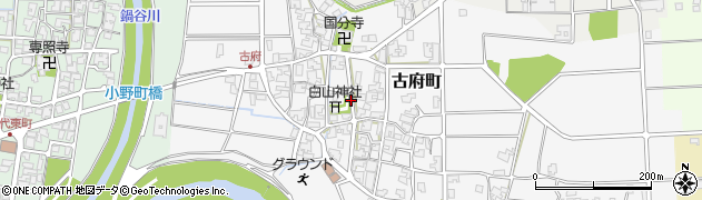 石川県小松市古府町ヌ周辺の地図