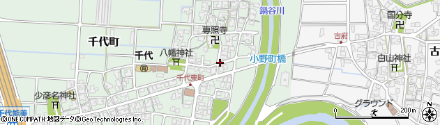 石川県小松市千代町（丙）周辺の地図