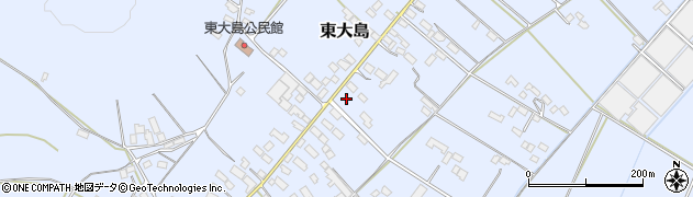 栃木県真岡市東大島1137周辺の地図