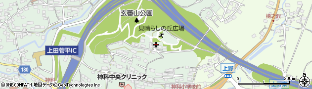 長野県上田市住吉494周辺の地図