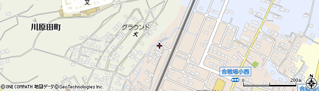 栃木県栃木市都賀町合戦場390周辺の地図